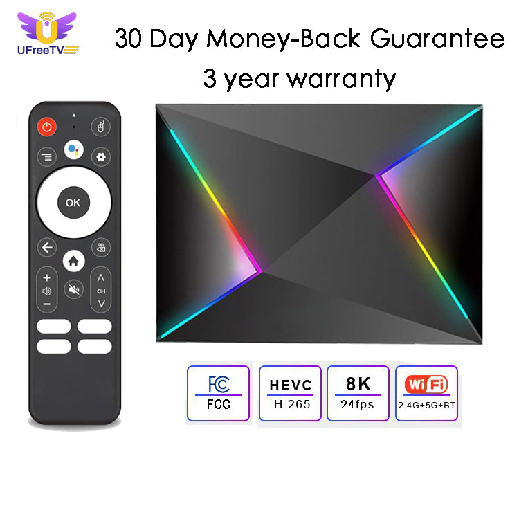 Ufree box R69 plus smart Streaming Box for tv  8K/4k HDR-Android 14.0