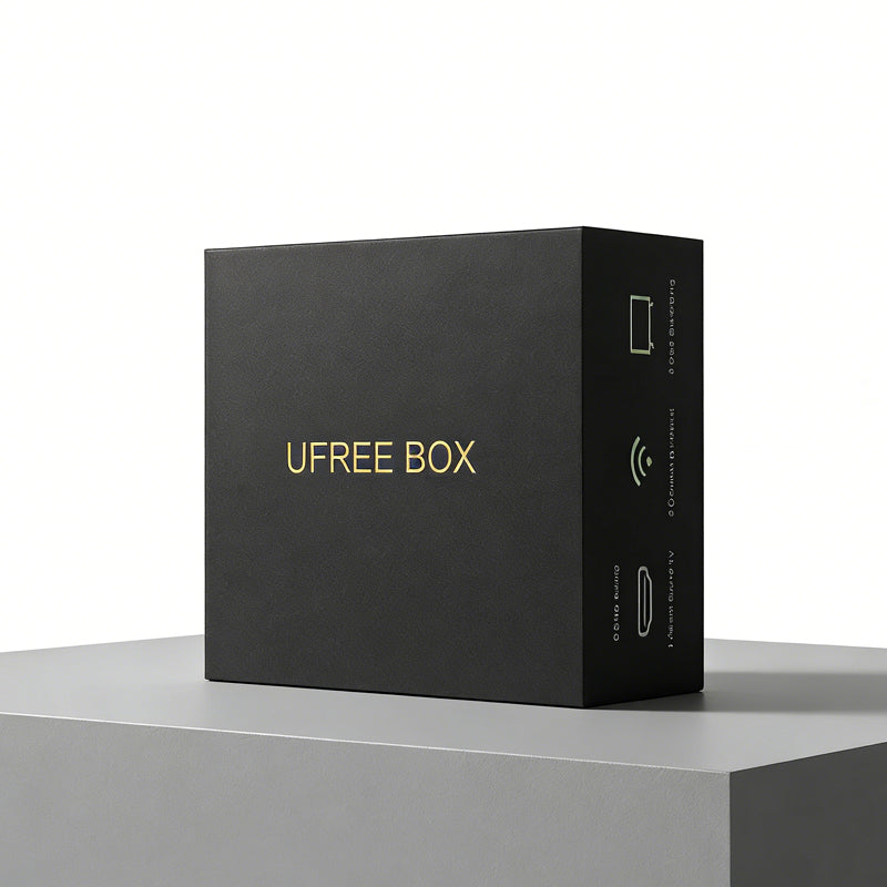Ufree Tv box Easy Set up smart Streaming Box for tv  8K/4k HDR-Android 14.0