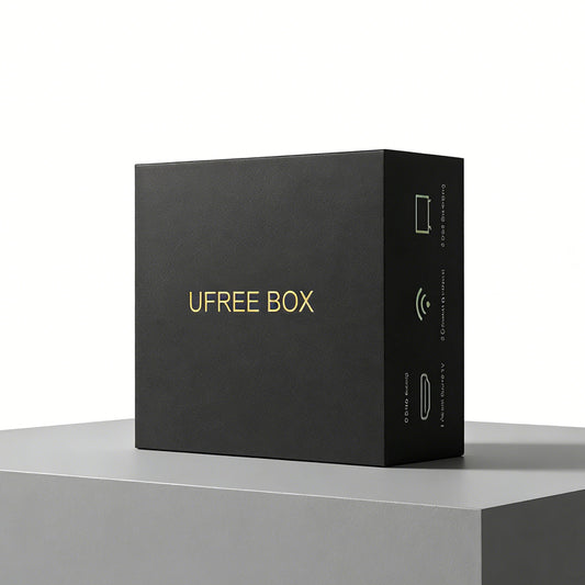 Ufree Tv box Easy Set up smart Streaming Box for tv  8K/4k HDR-Android 14.0